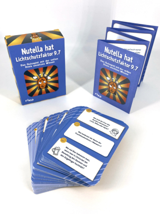 Nutella hat Lichtschutzfaktor 9,7 - Das Quizspiel mit der vollen Dosis unnützes Wissen (Spiel)