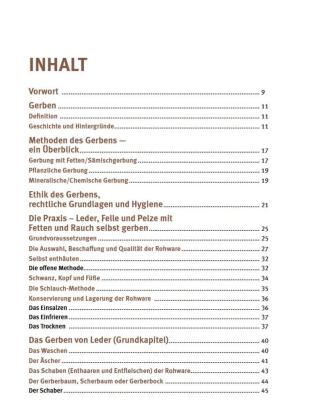 Leder, Felle & Pelze selbst gerben