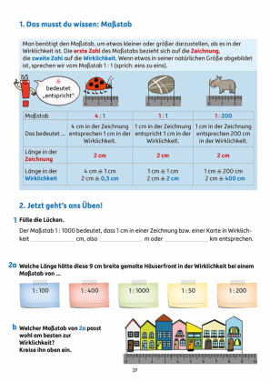 Übungsheft Fit zum Übertritt - Tests in Mathe 4. Klasse