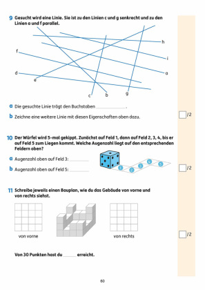Übungsheft Fit zum Übertritt - Tests in Mathe 4. Klasse
