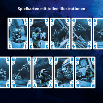 Die Crew reist gemeinsam zum 9. Planeten (Spiel)