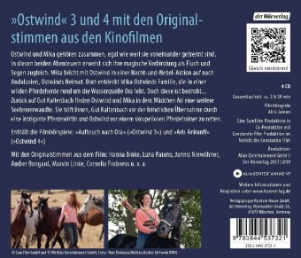 Ostwind Die Filmhörspiele 3 + 4,4 Audio-CD