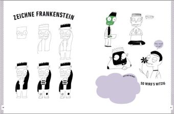 Witzige Fabelwesen zeichnen