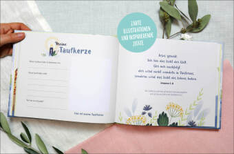 Meine Taufe (blau)