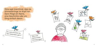 Oma Luise und die Schmetterlinge