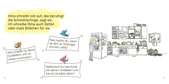 Oma Luise und die Schmetterlinge