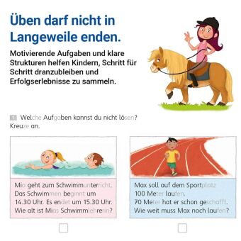 Das Übungsheft Sachrechnen Mathematik 1./2. Schuljahr