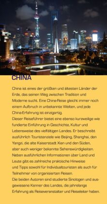 TRESCHER Reiseführer China Handbuch