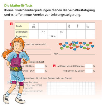 Das Übungsheft Mathematik Klasse 7