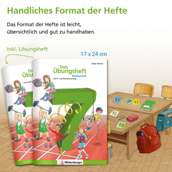 Das Übungsheft Mathematik Klasse 7