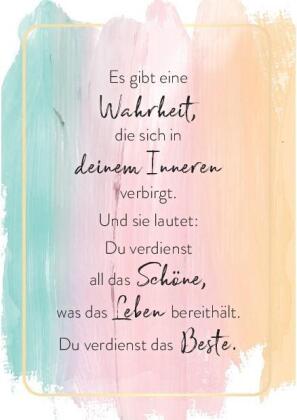 Der geile Scheiß vom Glücklichsein, Inspirationskarten