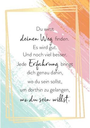 Der geile Scheiß vom Glücklichsein, Inspirationskarten