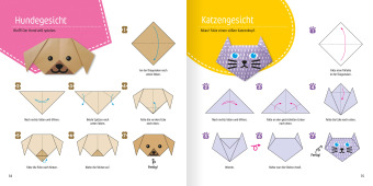 Mein großes Origami-Buch (mit kindgerechten Schritt-für-Schritt Anleitungen, 100 Blatt und 130 Stickern)