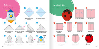 Mein großes Origami-Buch (mit kindgerechten Schritt-für-Schritt Anleitungen, 100 Blatt und 130 Stickern)