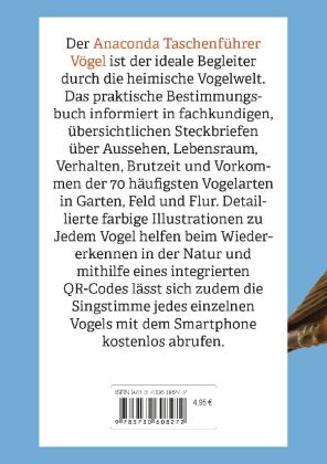 Anaconda Taschenführer Vögel. 70 Arten bestimmen und entdecken