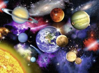 Kinderpuzzle 300 XXL Teile - Solar System
