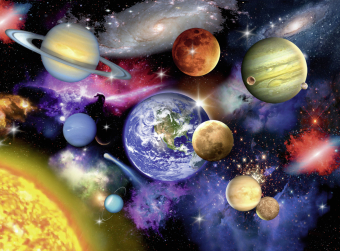 Kinderpuzzle 300 XXL Teile - Solar System