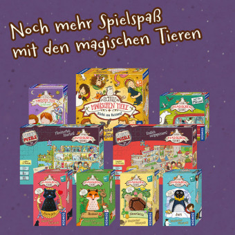 Schule der magischen Tiere - Story Puzzle: Fürchterlich feierlich! (Kinderspiel) 