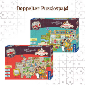 Schule der magischen Tiere - Story Puzzle: Fürchterlich feierlich! (Kinderspiel) 