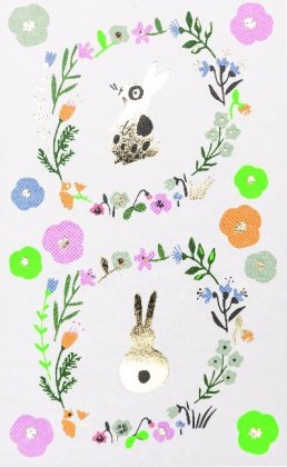 Sticker Ostern, Hasen FSC Mix