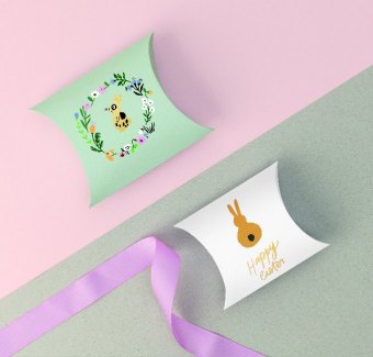 Geschenkschachteln Ostern, Easter, FSC Mix