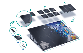 Puzzlezubehör - Puzzle Stand & Go