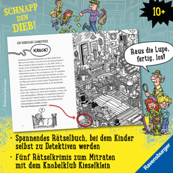 Schnapp den Dieb! Spannende Rätselkrimis zum Mitraten