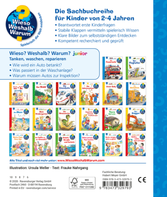 Wieso? Weshalb? Warum? junior, Band 69 - Tanken, waschen, reparieren