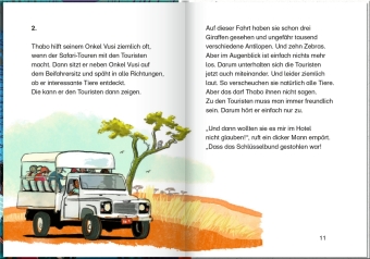 Thabo und Emma. Einbrecher in Lion Lodge