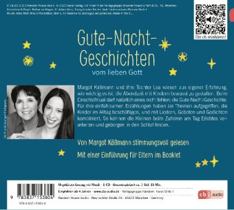 Fünf-Minuten-Gute-Nacht-Geschichten vom lieben Gott,1 Audio-CD