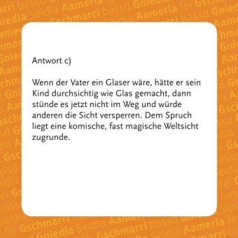 Gräschkurs Fränkisch - Das Quiz (Spiel)