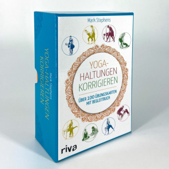 Yoga-Haltungen korrigieren, Übungskarten mit Begleitbuch