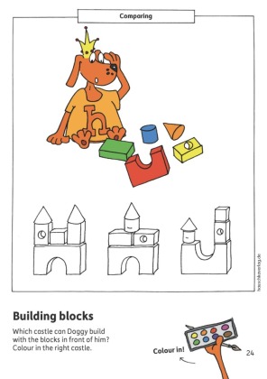 Kindergarten Activity Book from age 4 years - Line Tracing, connect-the-dots, spot the difference - for kids, boy and girl