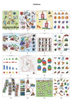 Bloc d'activités préscolaires à partir de 5 ans pour garçons et filles, livre garcon 4 ans - Pensée logique, devinettes et casse-tête pour apprendre a ecrire, livre enfant 4 ans