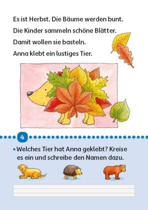 Lese-Rätselblock - In der Schule ist was los! Lesen lernen 1. Klasse