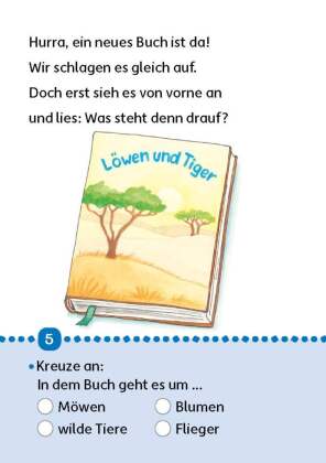 Lese-Rätselblock - In der Schule ist was los! Lesen lernen 1. Klasse
