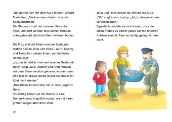Laura und die kleine Robbe