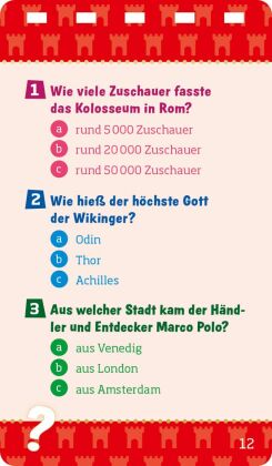WAS IST WAS Quiz Abenteuer Geschichte