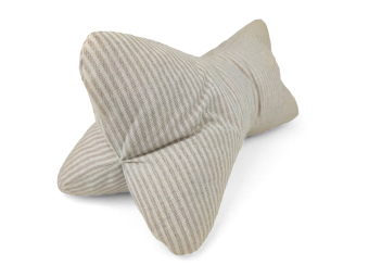 Leseknochen beige Streifen