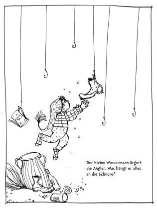 Der kleine Wassermann - Malspaß am Mühlenweiher