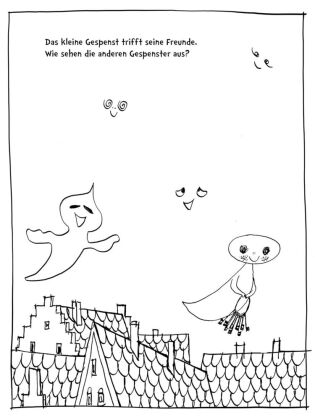 Das kleine Gespenst - Malspaß auf Burg Eulenstein