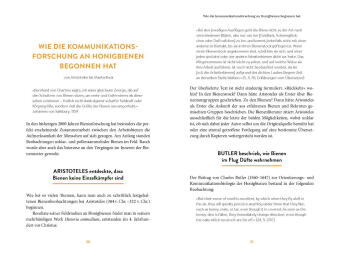 Die Sprache der Bienen
