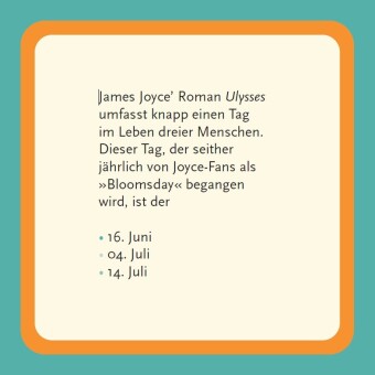 Literarisches Quiz (Neuauflage)