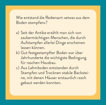 Der springende Punkt - Das Sprichwörter-Quiz