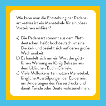 Der springende Punkt - Das Sprichwörter-Quiz
