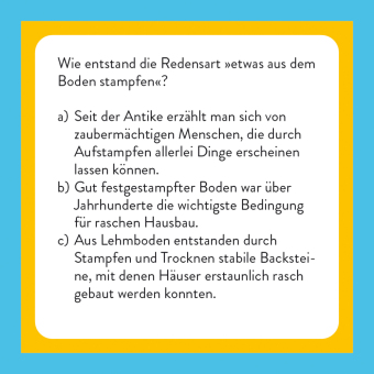 Der springende Punkt - Das Sprichwörter-Quiz