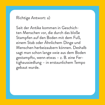 Der springende Punkt - Das Sprichwörter-Quiz