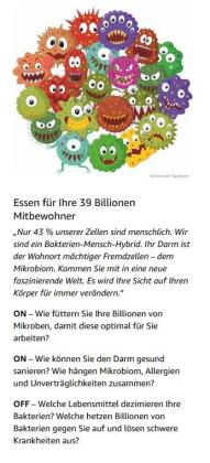 ON/OFF GESUNDHEIT. Den Körper neu erschaffen durch Ernährung: Wie Sie Immunsystem, Gehirn, Darm, Gefäße stärken und langsamer altern. Holen Sie sich einen leistungsfähigeren, besseren Körper zurück.