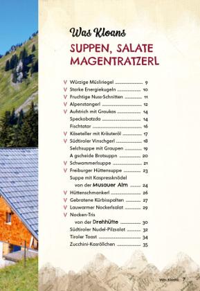 Hüttenküche für Dahoam