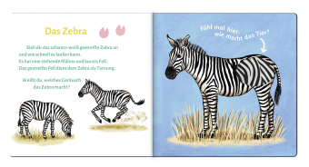 Sound- und Fühlbuch Tiere der Wildnis (mit 6 Sound- und Fühlelementen)